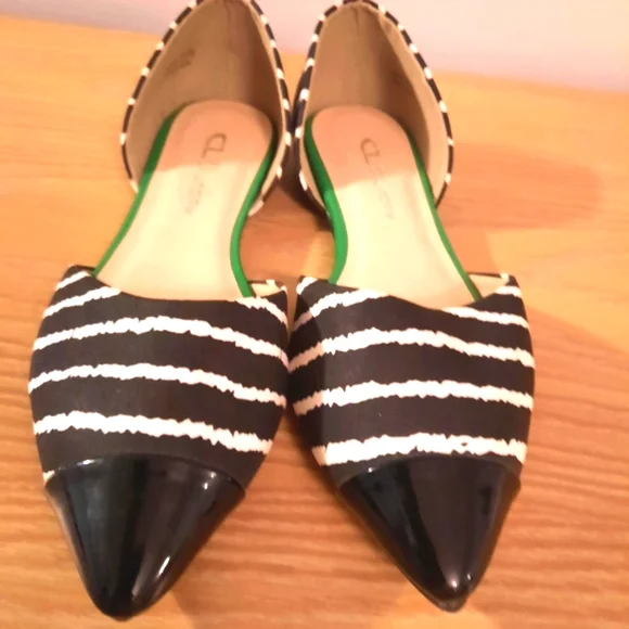 Animal print striped flats - Picture 8 of 8